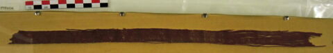 bande décorative d'habillement ; fragment, image 3/3