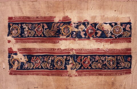 manche d'habit ; bande de poignet ; fragment, image 2/2