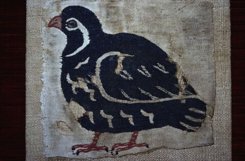 décor de textile ; fragment, image 2/2