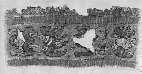 bande décorative d'habillement ; fragment, image 2/2
