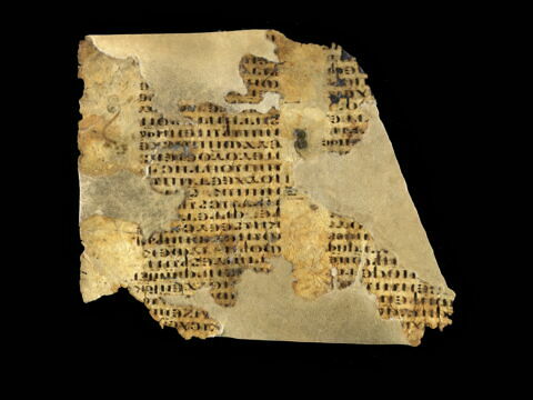 feuillet de codex ; fragment