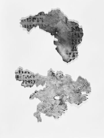 feuillet de codex ; fragments, image 3/4