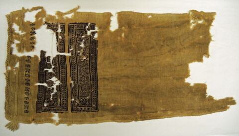 manche d'habit ; bande de poignet ; fragments, image 2/2