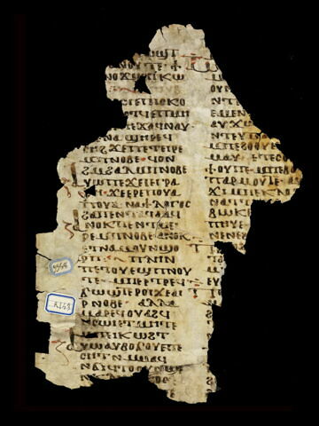feuillet de codex ; fragment
