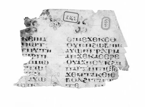 feuillet de codex ; fragment, image 3/3