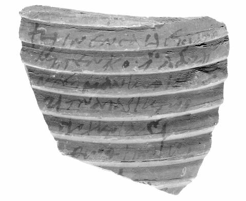 ostracon ; fragment