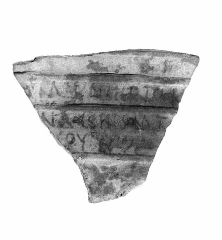 ostracon ; fragment, image 1/1