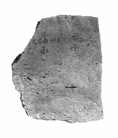 ostracon ; fragment