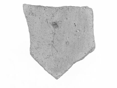 ostracon ; fragment, image 2/2