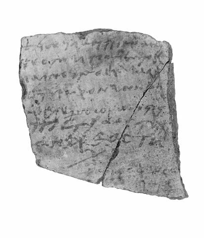 ostracon ; fragment