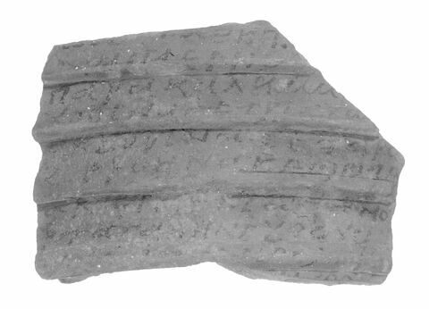 ostracon ; fragment