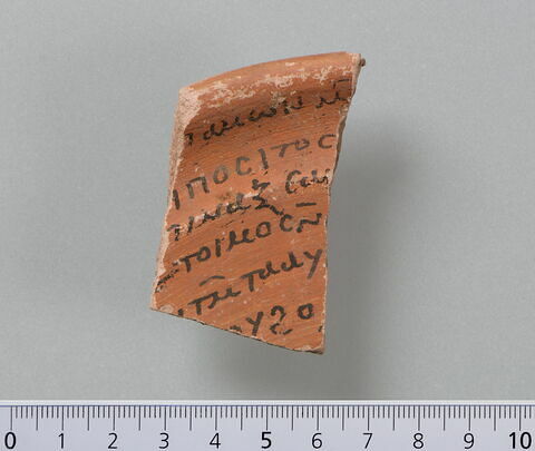 ostracon ; fragment