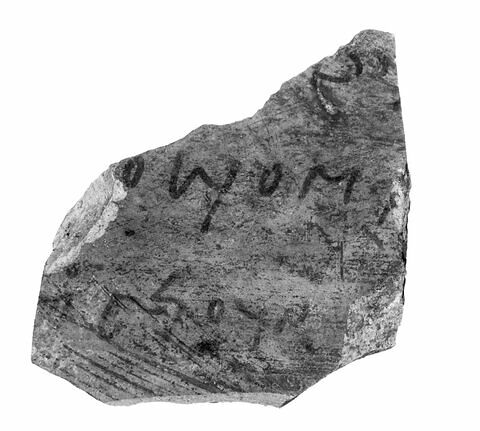 ostracon ; fragment, image 4/4
