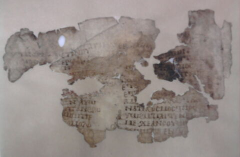 feuillet de codex ; fragment, image 3/5