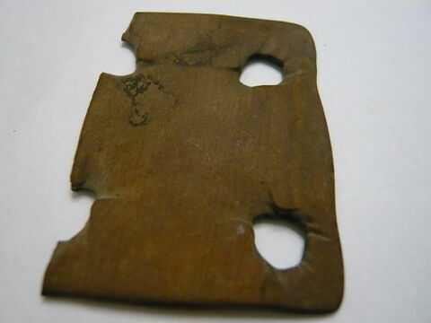 carton de tissage ; fragment, image 1/1
