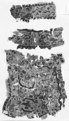 décor de textile ; fragments, image 3/3