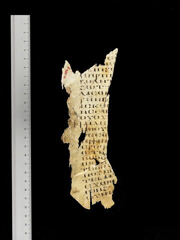 feuillet de codex ; fragment