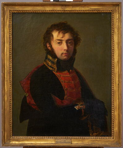 Portrait d'un officier, dit aussi Portrait présumé du général Barthélémy Joubert (1769-1799), image 2/3