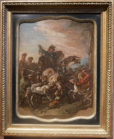 Chasse au taureau sauvage. Esquisse, image 2/2