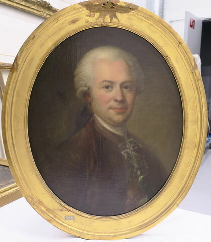 Portrait du peintre Rougeot, fondateur d'une Ecole de dessin en 1760 à Tours, image 1/1