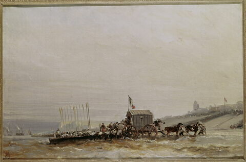 Débarquement de la reine Victoria au Tréport en 1843