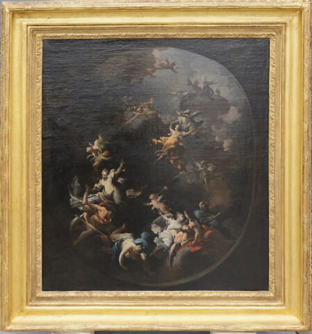 Allégorie du Temps (Le Triomphe de Jupiter sur son père Chronos ?), image 1/2