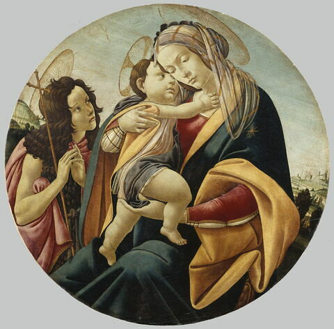 Vierge avec l'Enfant et le petit saint Jean
