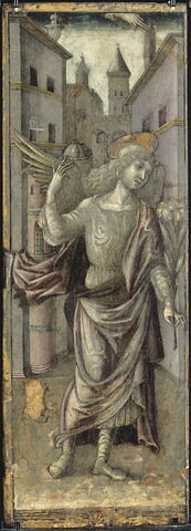 Saint Jean Baptiste. Au revers : L'Ange de l'Annonciation, image 4/4