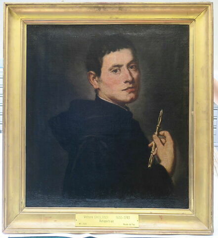 Portrait d'homme (Un peintre de l'ordre des Minimes ?), image 2/2
