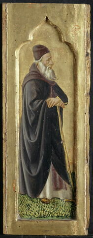 Panneaux du polyptyque de San Venanziano de Camerino : Saint Antoine, image 1/2
