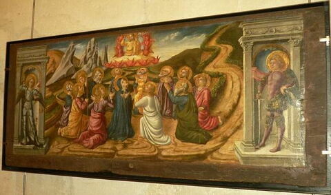 Panneaux du polyptyque de San Venanziano de Camerino : L'Ascension, image 2/5