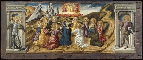 Panneaux du polyptyque de San Venanziano de Camerino : L'Ascension, image 1/5