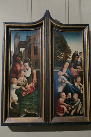 Volet intérieur de retable : Marie Salomé et ses fils, Volet extérieur : Saint Paul