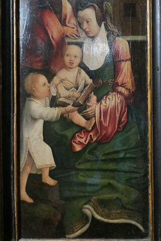 Volet intérieur de retable : Marie Salomé et ses fils, Volet extérieur : Saint Paul, image 2/5