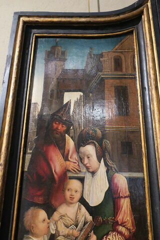 Volet intérieur de retable : Marie Salomé et ses fils, Volet extérieur : Saint Paul, image 3/5