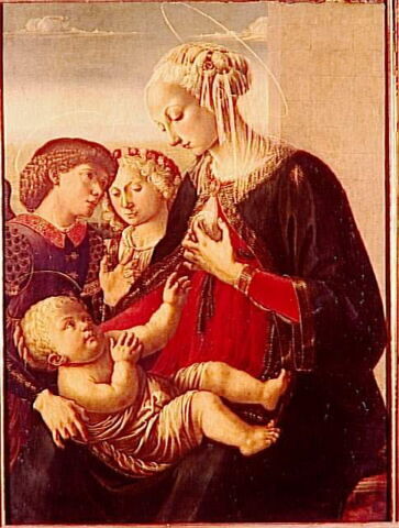 Vierge adorant l'Enfant, image 9/10