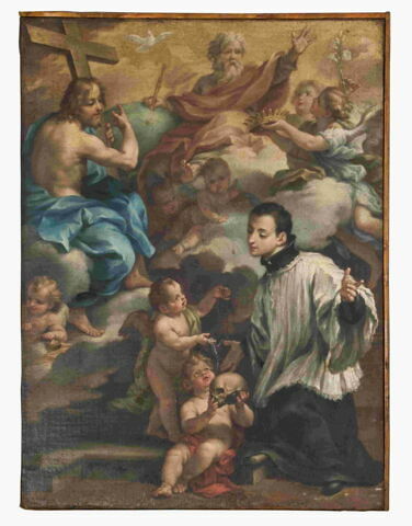 Saint Louis de Gonzague en oraison