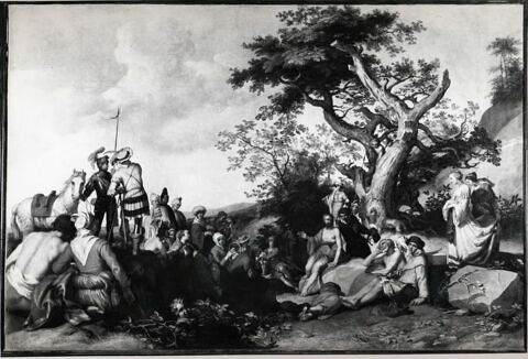 Prédication de saint Jean Baptiste, image 4/4