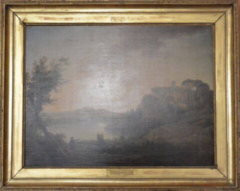 Paysage d'Italie, effet de soleil couchant, image 2/3