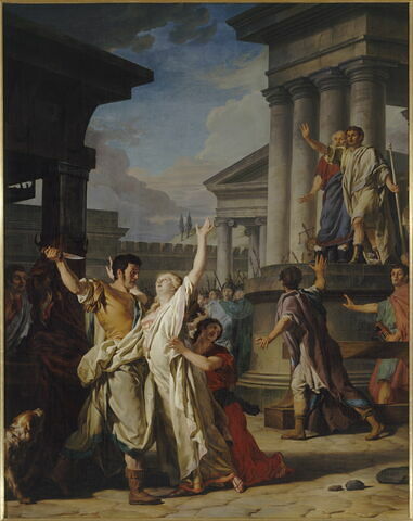 Virginius poignardant sa fille pour l'arracher au décemvir Appius, image 1/1