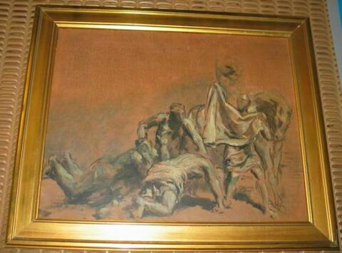 Les Soldats tirent au sort la tunique du Christ, image 2/2