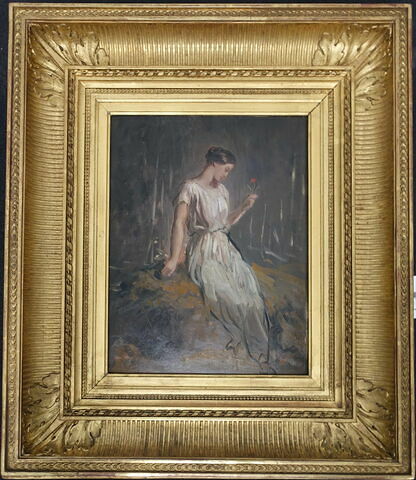 La Rêverie ou La Pensée. Esquisse., image 2/2