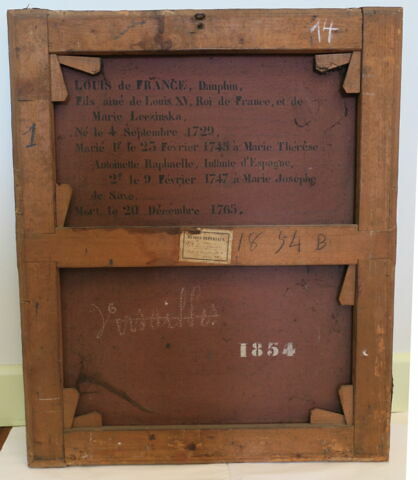 Portrait en buste de Louis de France, dauphin, image 2/2