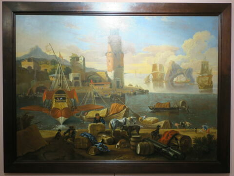 Vue d'un port méridional, image 2/3