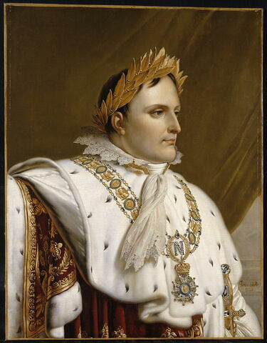 Portrait de Napoléon 1er en grand costume impérial, image 1/1