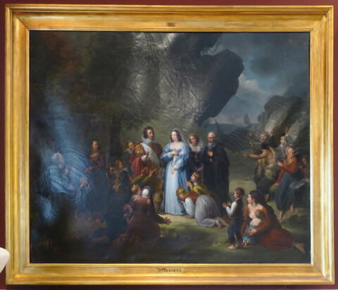 Henriette de France, Reine d'Angleterre, aborde sur les côtes de France
