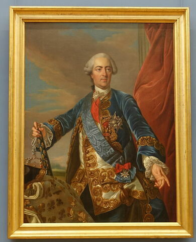 Portrait de Louis XV, vu à mi-corps, image 1/1