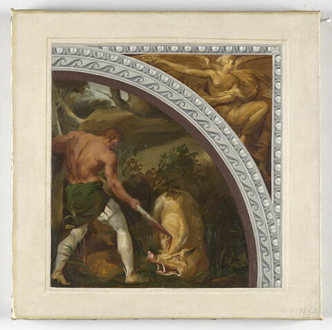 Hercule et le sanglier d'Erymanthe, image 1/4