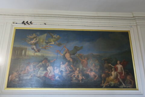 Neptune offrant ses richesses à la France. Allégorie à Louis XIV, image 2/2