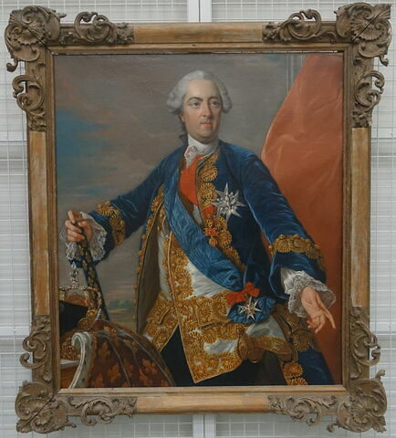 Portrait en buste de Louis XV, image 1/1